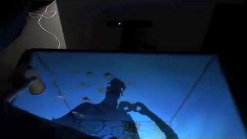 Blending Real and Virtual Worlds Using Self-reflection and Fiducials