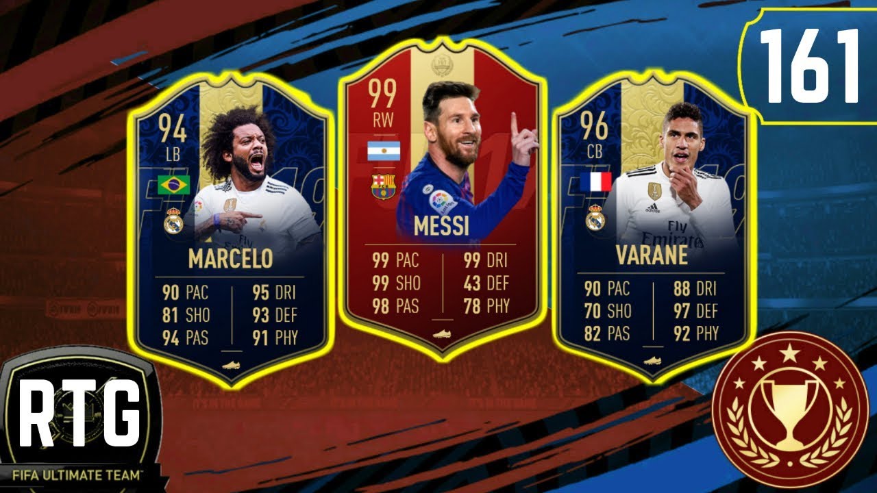 WE GOT TOTY VARANE & MARCELO... FOR 3 GAMES THEN SOLD THEM ...