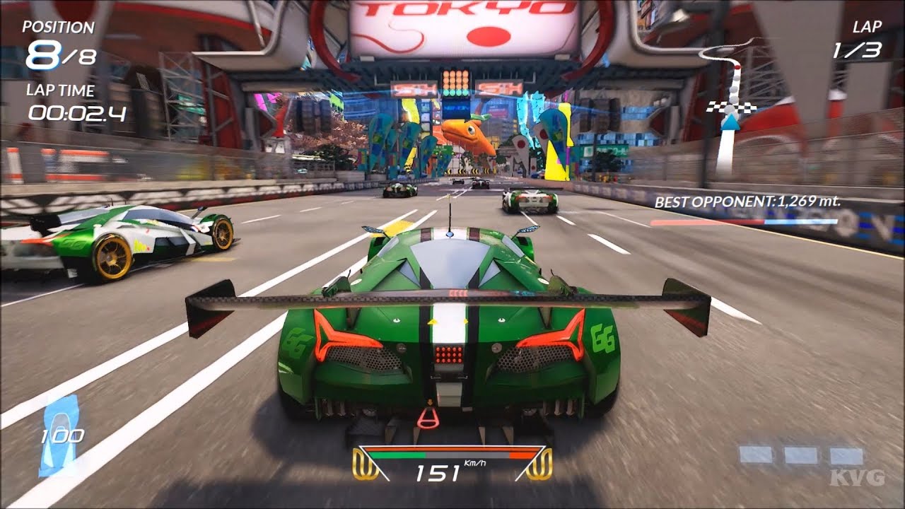 Race gameplay