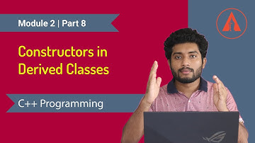 Constructors in Derived Classes | C++ | OOP | KTU | Malayalam