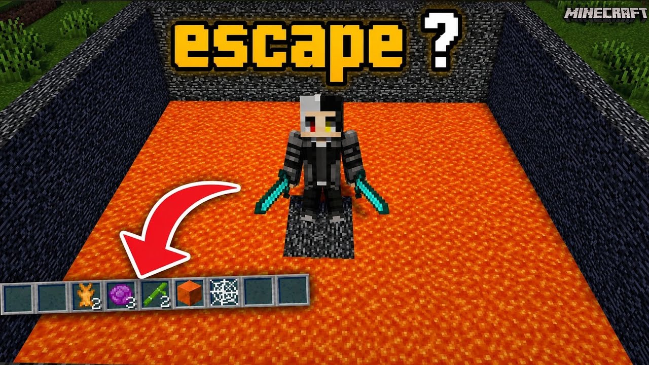 Minecraft, But I'm Trapped in a Bedrock Prison - YouTube