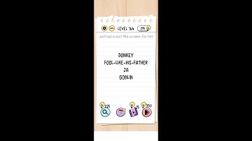 Brain Test Level 164 walkthrough Solution Just had a Son Pick a name for him