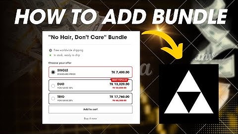 How to Create Product Bundles in Your Shopify Store Using Rapi Bundle Quantity Breaks