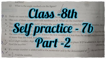 new learning composite mathematics class 8 self practice7b | Schand maths solutions chapter 7 ex 7b