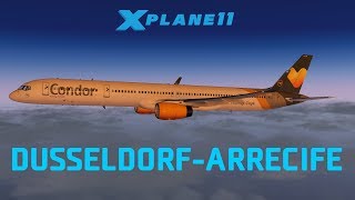 X-Plane 11 Dus-Ace Boeing 757-300 Flight Factor Cuatro Blancas