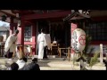 市谷亀岡八幡宮ペットと一緒の年始のご祈祷