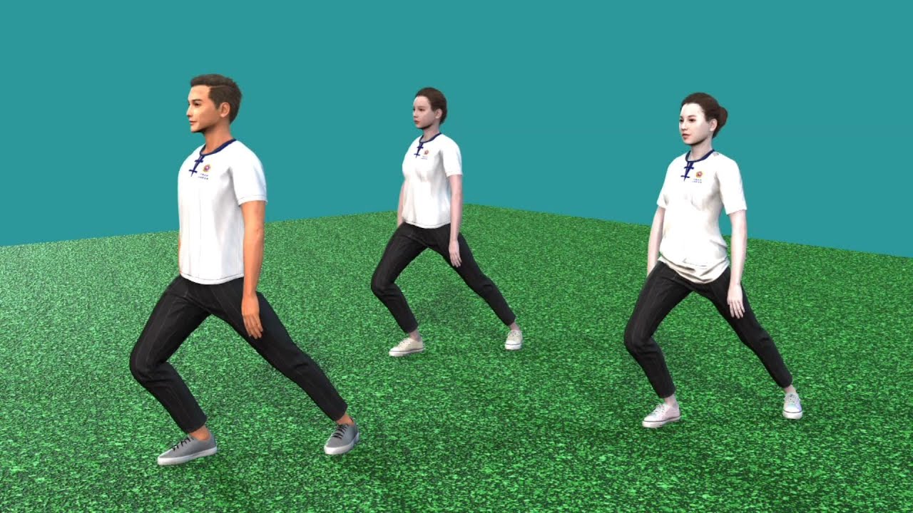 進退的說明_示範講解_易簡太極拳專業講習課程