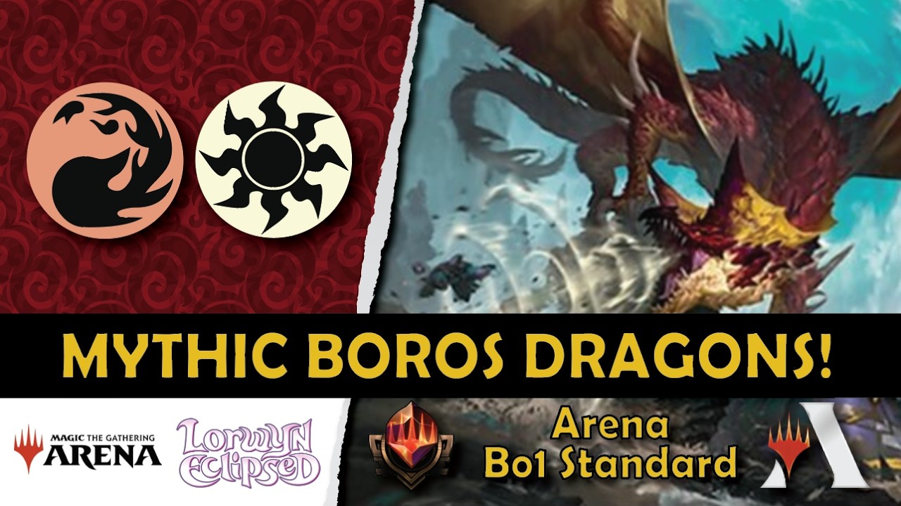 Mythic With DRAGONS #lorwyn #mtg #standard #dragons #mtgarena #mythic