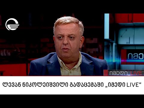 ანალიტიკოსი ლევან ნიკოლეიშვილი გადაცემაში „იმედი LIVE\"