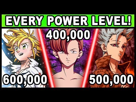 Seven deadly sins power ranking