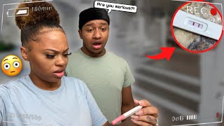 Im Pregnant ... *CUTE REACTION* | PrinceTV