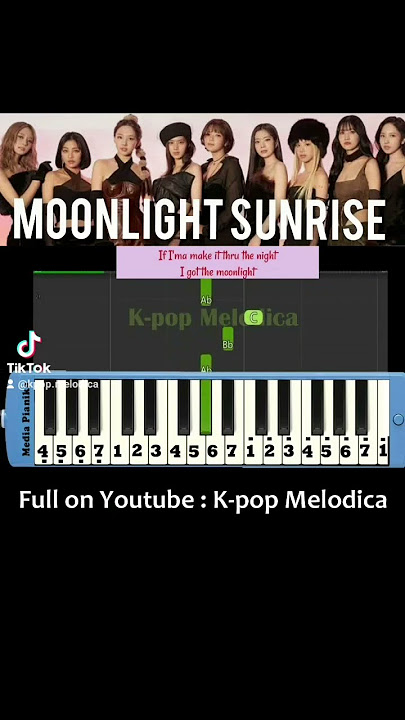 Pianika Melodica TWICE - MOONLIGHT SUNRISE