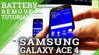 SAMSUNG Galaxy Ace 4 LTE - BATTERY REMOVAL / SOFT RESET screenshot 2