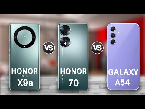 Honor X9a Vs Samsung Galaxy A54 Vs Honor 70