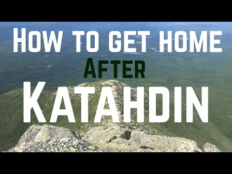Cheapest & easiest ways home after Katahdin