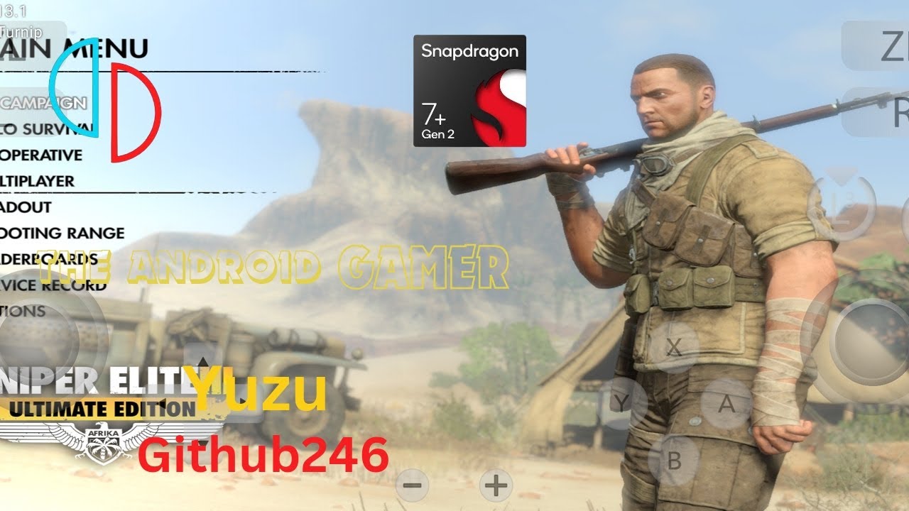 Yuzu Github v244 Sniper Elite 3 Ultimate Edition On Poco F5 - YouTube