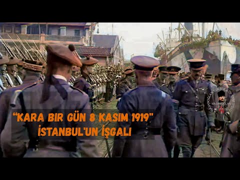 #eskiistanbul | İstanbul'un İşgalinde  Kara Bir Gün ''8 Kasım 1919''