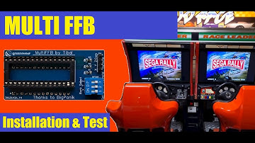 MultiFFB on SEGA Model 3 (Scud Race) Racing Cabinet