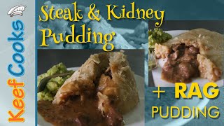 Steak and Kidney Pudding | Rag Pudding