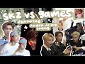 Stray kids being a mess playing games ft. JYP the asian soul