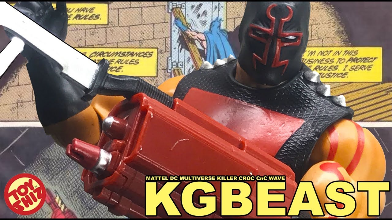 DC Multiverse KGBeast Kg Beast Killer Croc Wave Mattel Batman 80 Years for sale online 