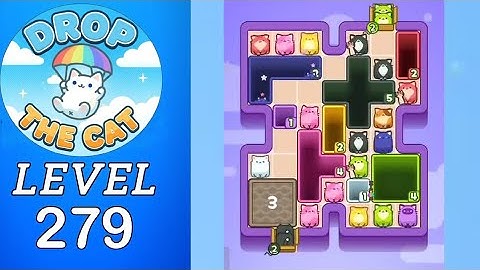 Drop The Cat Level 279 Walkthrough