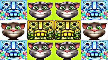 Games for Kids Tom Cat Vs Temple Run 2 playthrough #69 Kids Video iGame Kids Cartoons