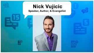 Unscripted Faith: World renowned author & speaker, Nick Vujicic