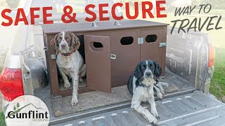 Truck Bed Dog Crate  DIY Travel Kennel