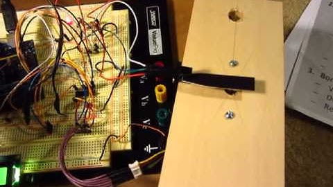Arduino Stepper Motor LCD Display - Stepping Program