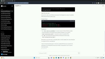 pytorch list gpu devices