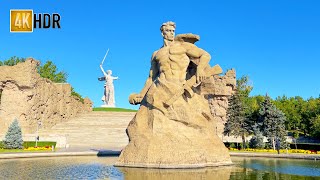 Volgograd (Stalingrad) Russia | Mamayev Kurgan - Walking tour - HDR 4k