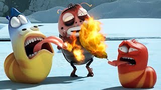 LARVA - BURNING HEAT | Cartoon Movie | Cartoons For Children | Larva Cartoon | LARVA Official