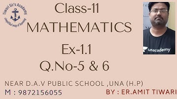 List all the elements of the following sets. Class 11 chapter 1 ex-1.1 Q.no-5 & 6.