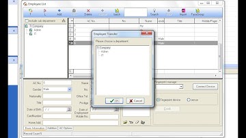 2 . How to add and edit Employees on ZKTime ?