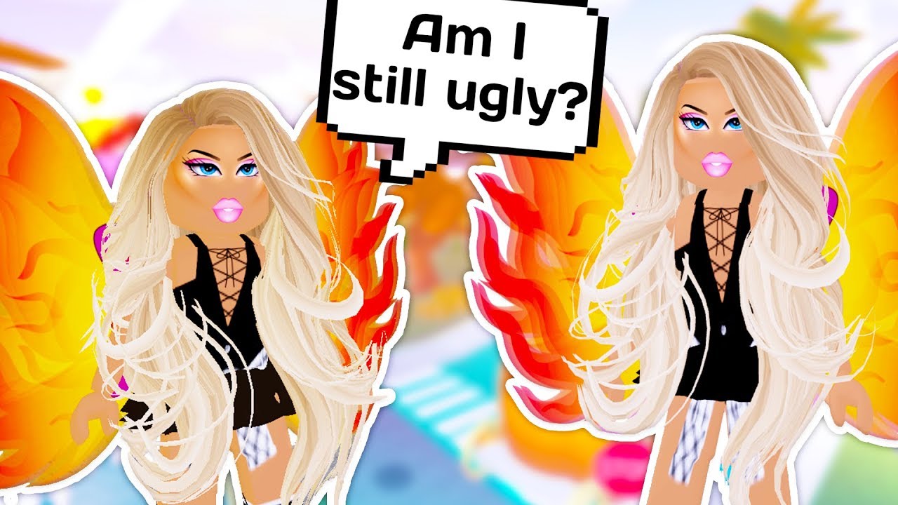 gaming logo SHE CALLED ME UGLY SO I DRESSED LIKE HER 👗 // Roblox Royale High School