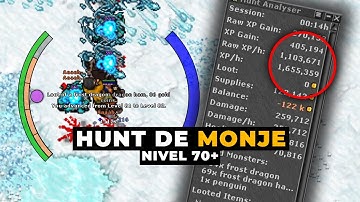 TIBIA / SOLO HUNT PARA MONJE NIVEL 70+
