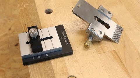 Angle Setting Jig with Lie Nielsen Honing Guide