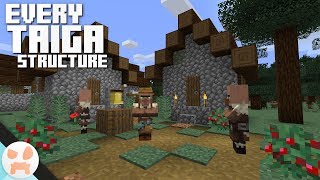EVERY NEW TAIGA VILLAGE STRUCTURE!