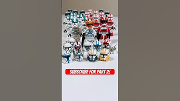 Clone Army Customs Unboxing #legostarwars #clonewars #legoclonewars