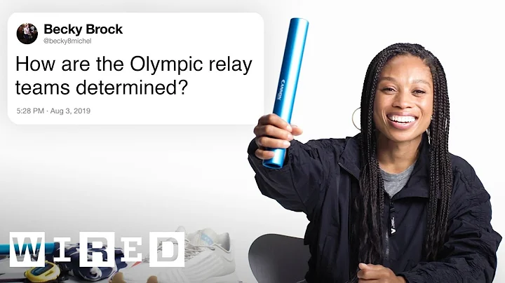 Olympic Runner Allyson Felix Answers Track Questio...