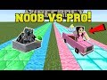 Minecraft: NOOB VS PRO!!! - FAN MADE MARIO KART RACE - Mini-Game