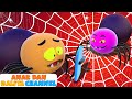 Lagu Lima Laba-laba Kecil yang Menyeramkan | Lagu Anak-Anak | ABC Bahasa
