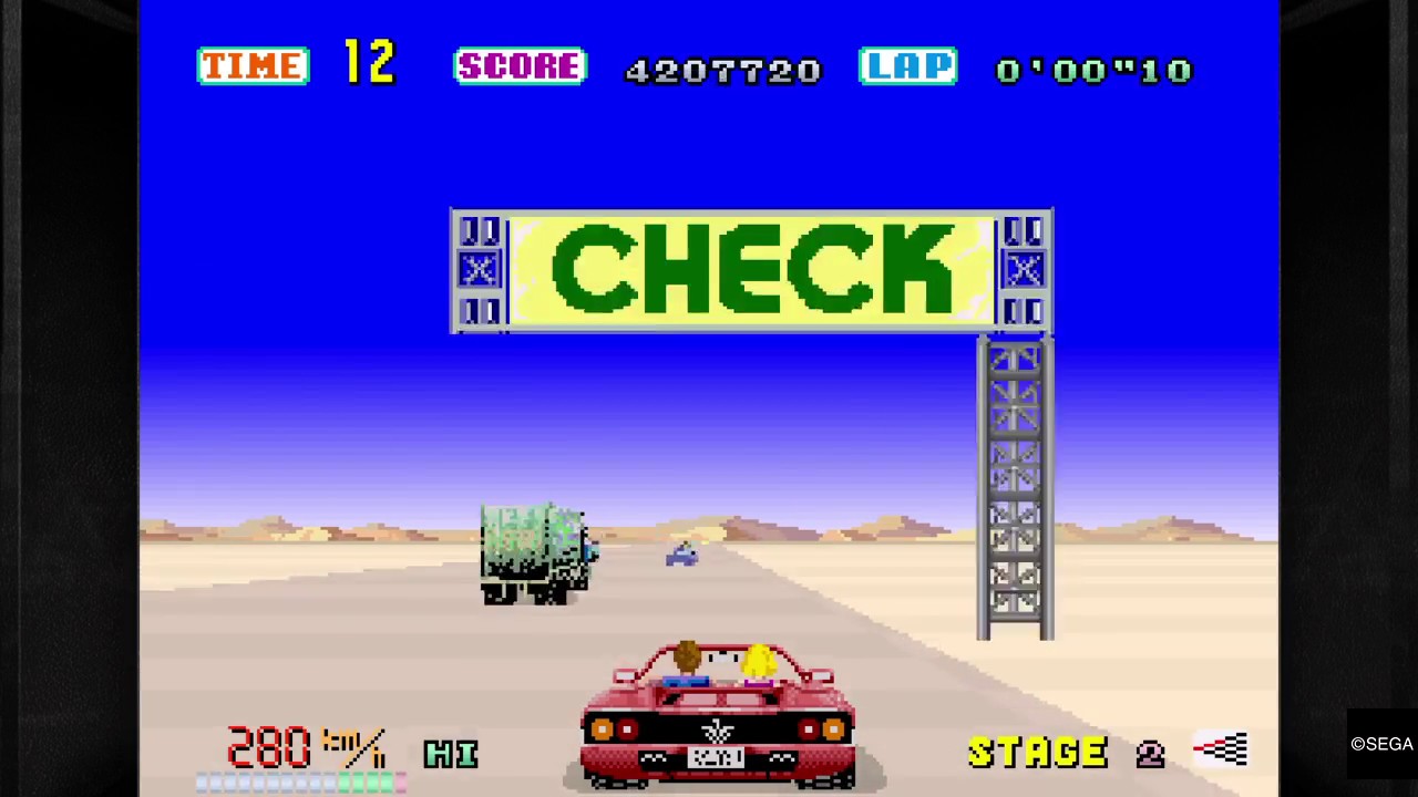 Outrun (1986) - Goal B - YouTube