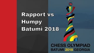 Jovana Rapport vs Koneru Humpy: 43rd Chess Olympiad Women 2018