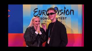 TV: 15minLT Lithuania interview Eurovision 2024