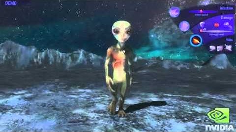 GeForce GTX 580 Demo: Alien vs Triangles