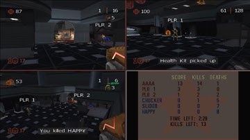 Red Faction II | Gamecube | Multiplayer Split Screen Gameplay