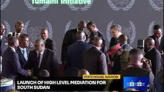 Launch of High Level Mediation for South Sudan, State House, Nairobi.