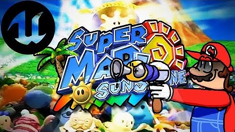 I Recreated Super Mario Sunshine Mechanics in Unreal Engine 5!